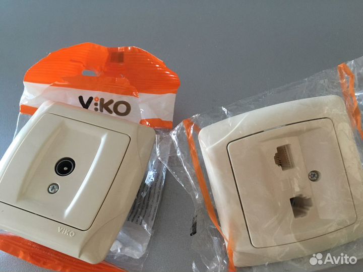 Новые две розетки viko