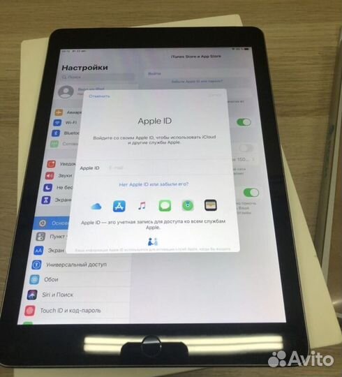 iPad Air 2 128Gb LTE 2017 Grey RU/A Акб89 Чехол