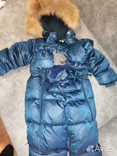 Комбинезон трансформер зимний 80