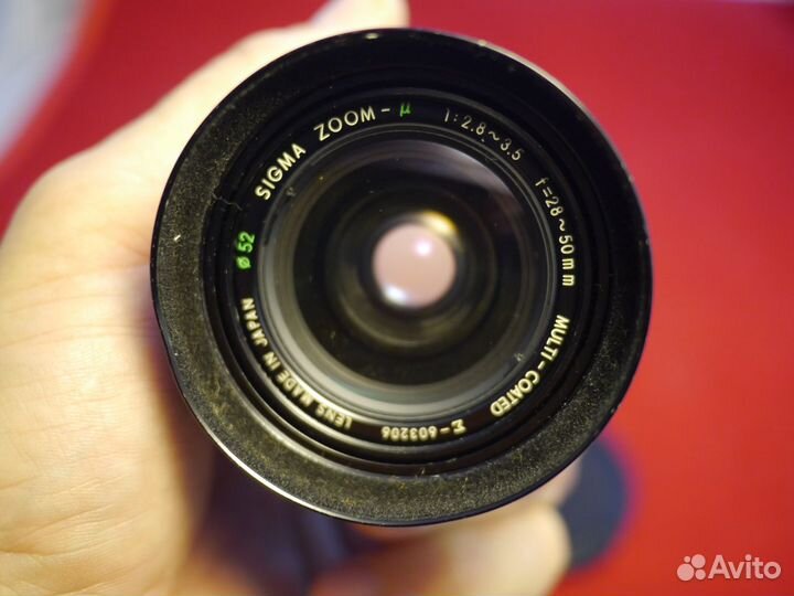 Sigma 28-50 2,8-3,5 OM olympus Светлый объектив