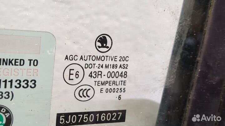 Дверь боковая Skoda Roomster, 2006