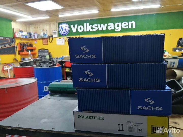 Сцепление sachs на VW Jetta
