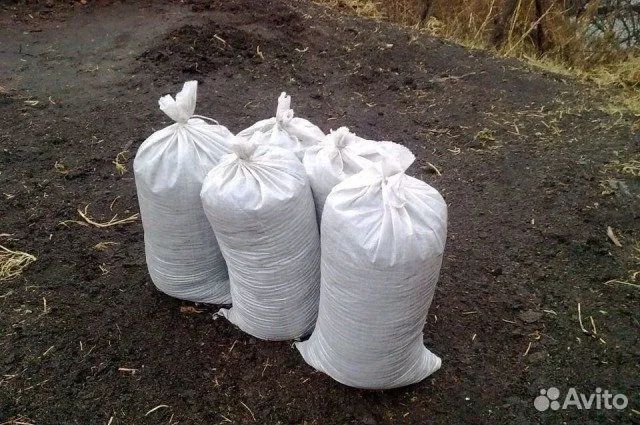 Навоз перегной в мешках