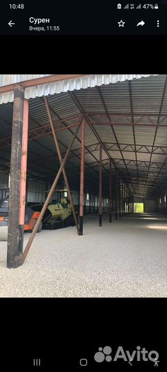 Строительство ангаров складов