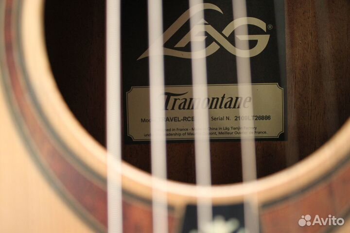 Электроакустическая гитара LAG travel-RCE