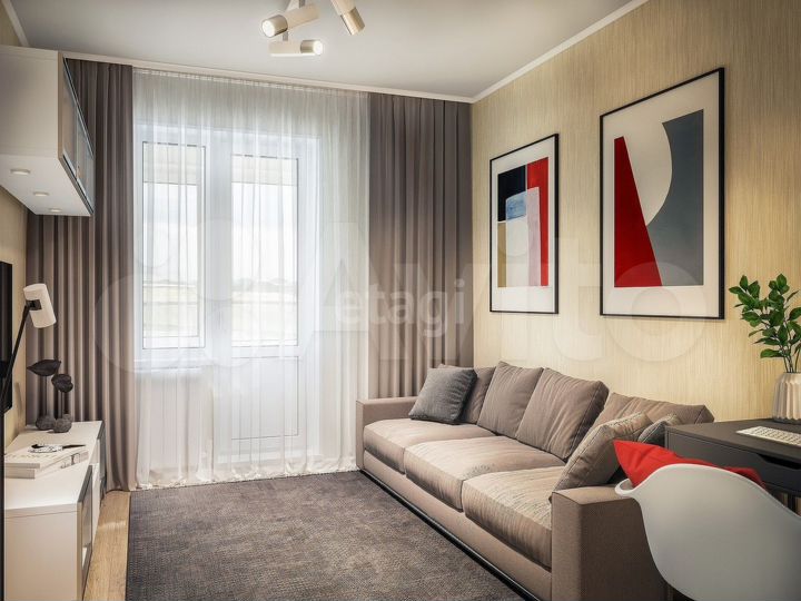 2-к. квартира, 34,6 м², 9/12 эт.