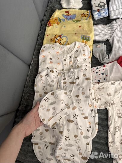 Вещи пакетом на мальчика 56 62 68