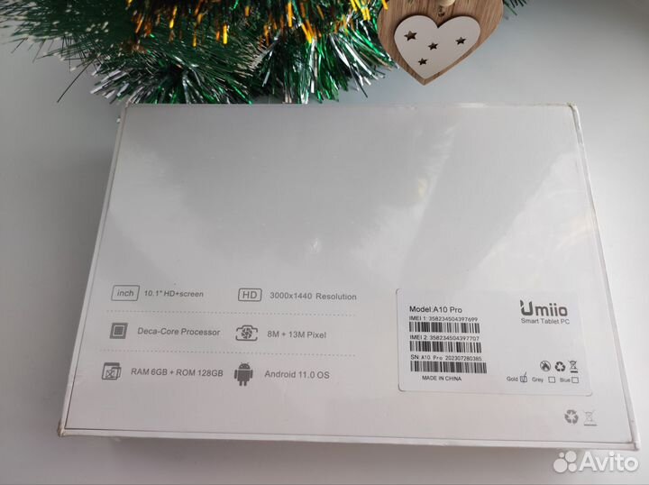 Планшет Umiio PC A10 Pro Grey 10.1