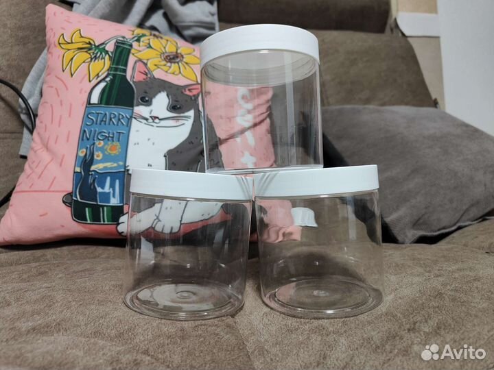 Банка для хранения с крышкой