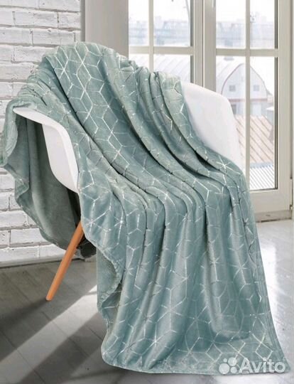 Покрывало плед Guten Morgen 200х220 Зимнее небо