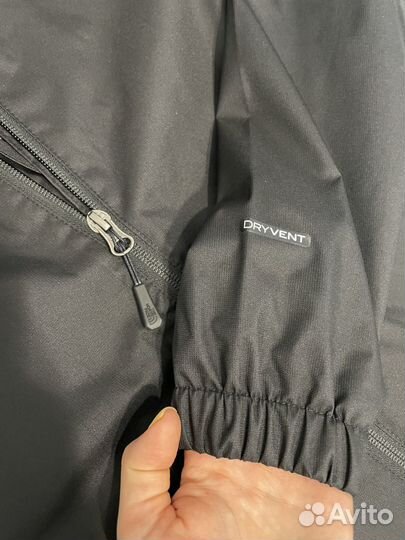 Куртка ветровка черная north face XL оригинал