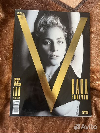 Британский vogue с Леди Гага 2017 года