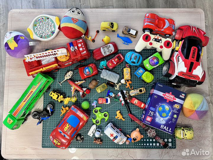 Детские игрушки, 4 пакета