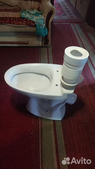 Унитаз с бачком новый