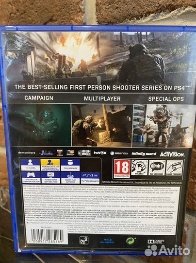 Call of duty modern warfare ps4