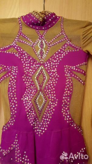 Купальник для художеств. гимнастики, рост 130-142