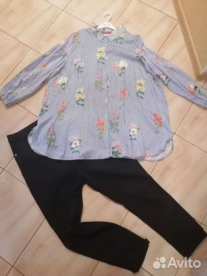 Джинсы, толстовки большого размера