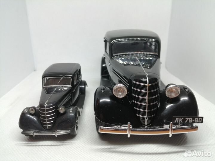 Модель газ-11-73 «нквд» в масштабе 1:24