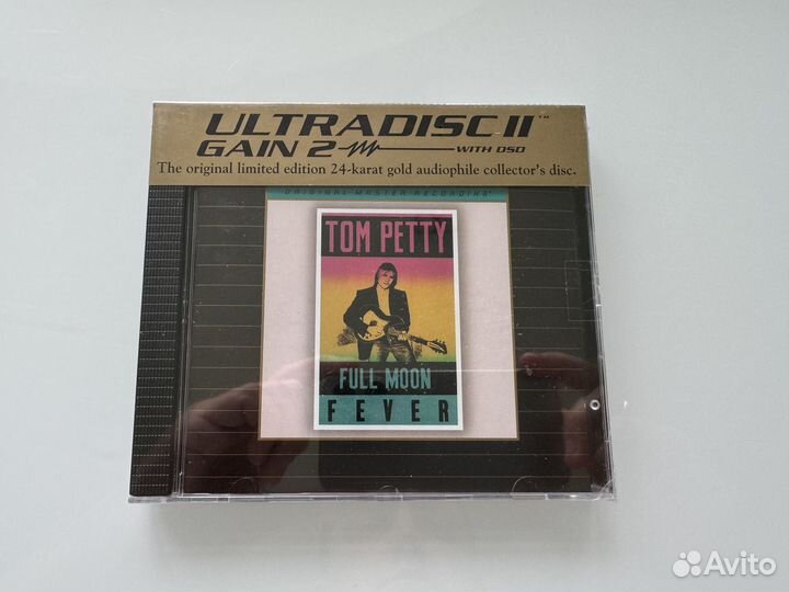 Tom Petty Full moon fever mfsl 24k gold cd