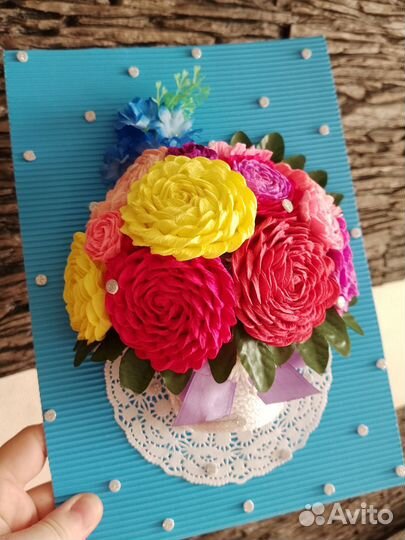 Поделка на 8 марта