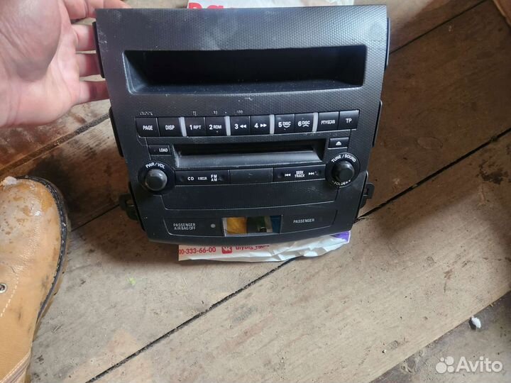 Штатная магнитола mitsubishi outlander xl