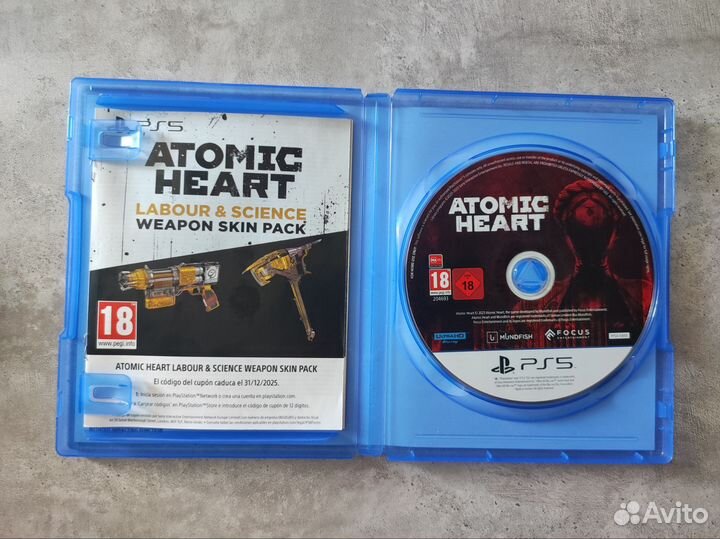 Atomic Heart PS5 диск