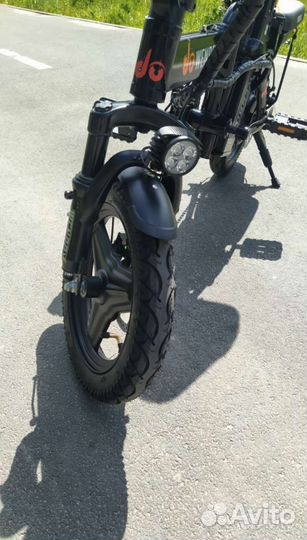 Электровелосипед складной