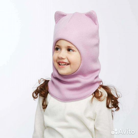 Шапки, шлемы и варежки детские новые