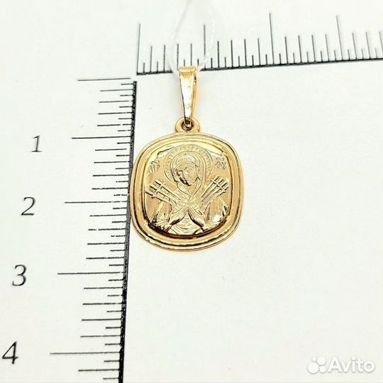 Золотая подвеска