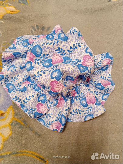 Косынка, бандана на резинке для девочек р.48-53 см