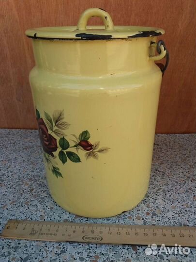 Бидон эмалированный СССР