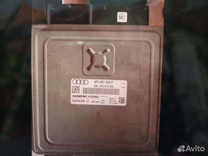 Эбу, электронный блок управления двигателем