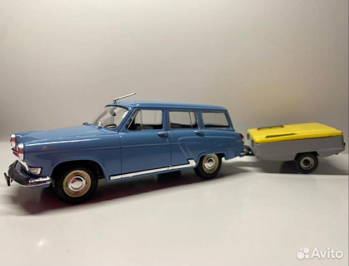 Модель Газ-22 Универсал с прицепом