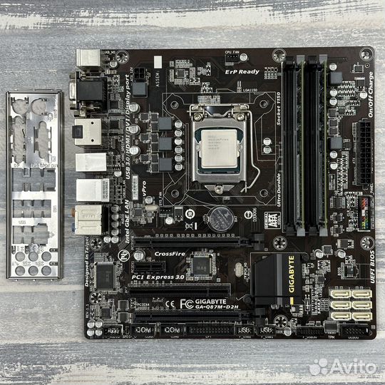 Комплект материнская процессор оперативная память