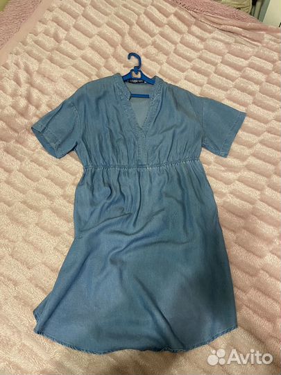 Платье для беременных и кормящих 44