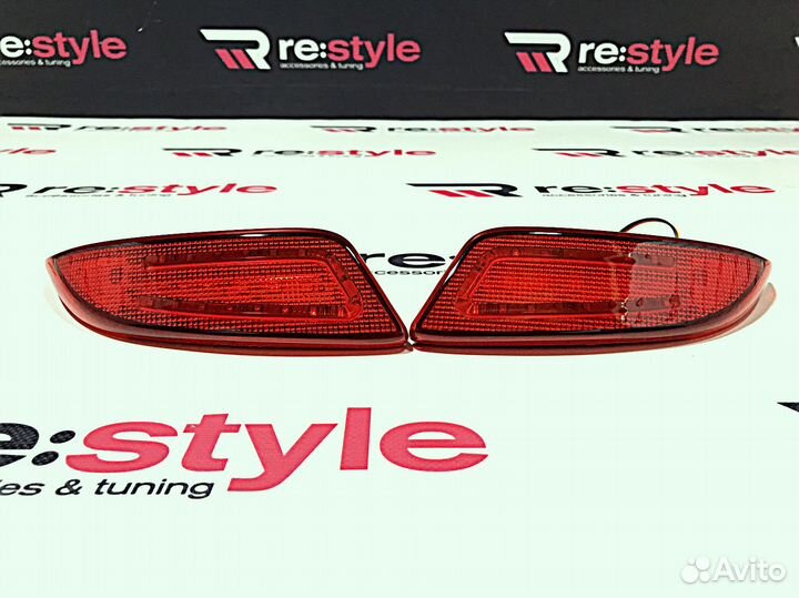 Катафоты Toyota Camry 55 14-17г Красные