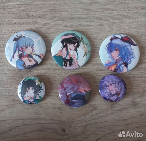 Значки Genshin impact