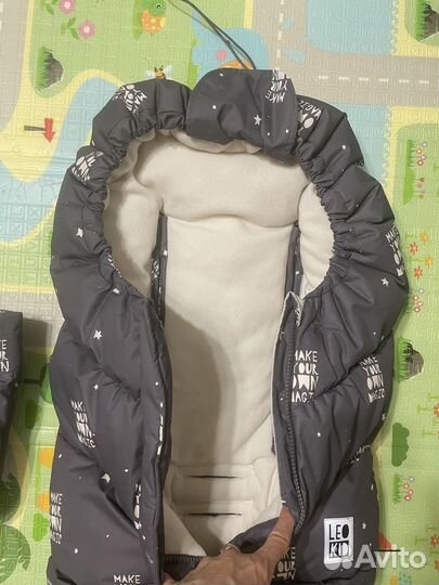 Кокон (конверт-трансформер) зимний в коляску