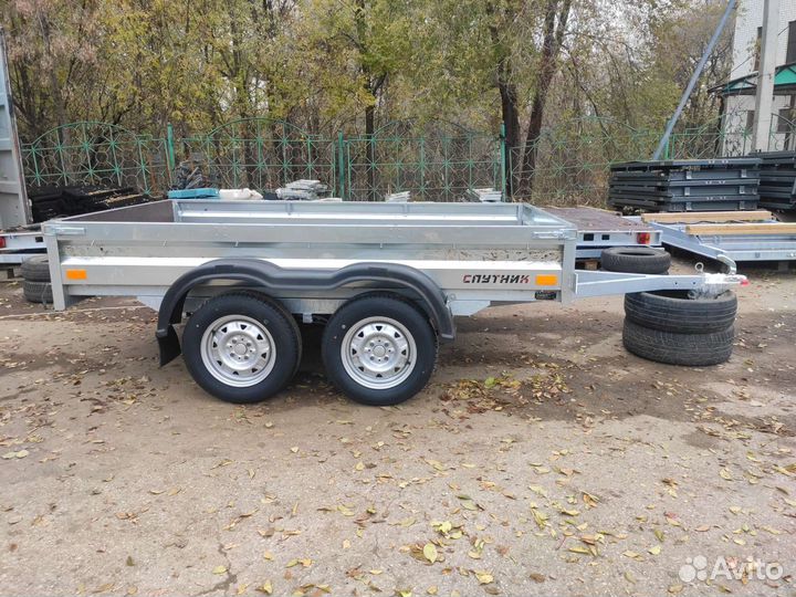 Прицеп Спутник Мото 2615/33, 2 оси без тента