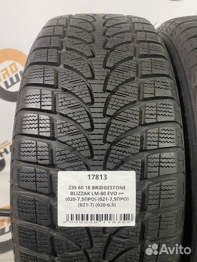 Bridgestone Blizzak LM-80 Evo 235/60 R18