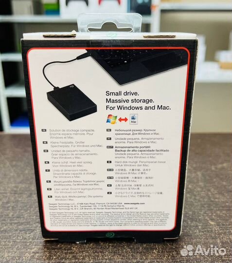 4TB Внешний HDD Seagate One Touch (stkc4000400)