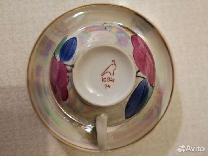 Чайный и кофейный сервиз СССР Чайные пары 