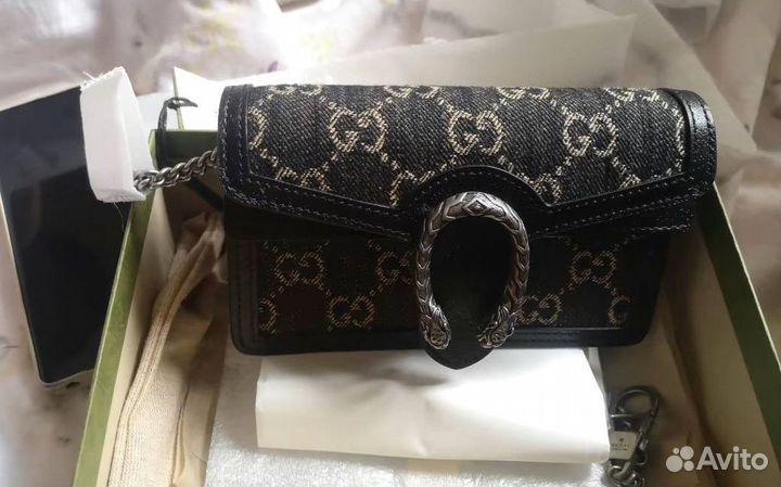 Сумка кросс-боди gucci Dionysus super mini ориг