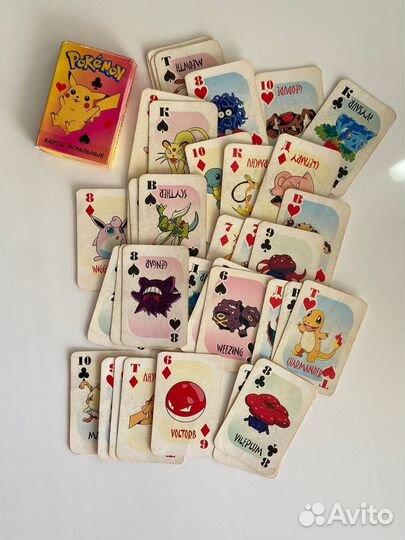 Редкие карты покемон из 2000х