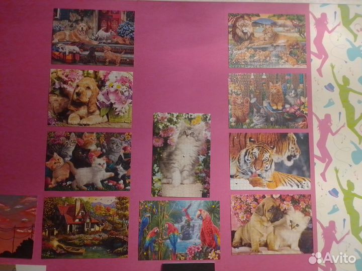 Картины из пазлов