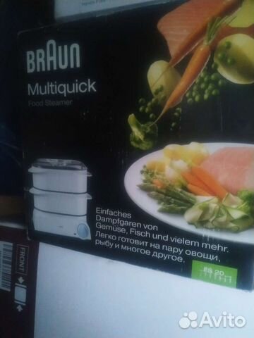Пароварка braun fs 20 multiquick