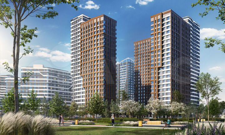 1-к. квартира, 39,8 м², 19/24 эт.