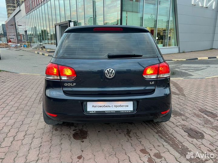 Volkswagen Golf 1.6 МТ, 2012, 175 000 км