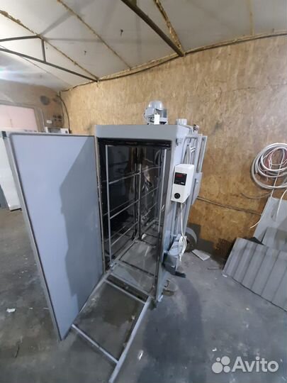 Коптильная камера термо дымовая 100 кг загрузки