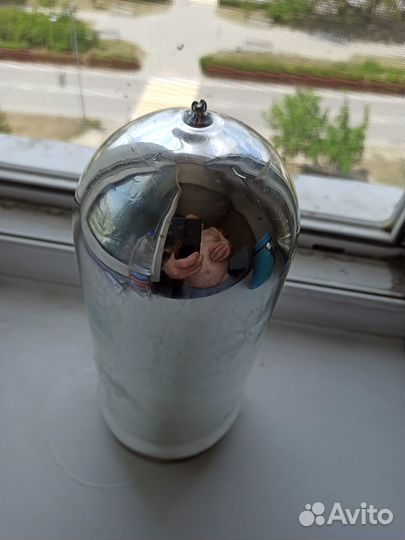 Зеркальная колба от термоса на 1 литр